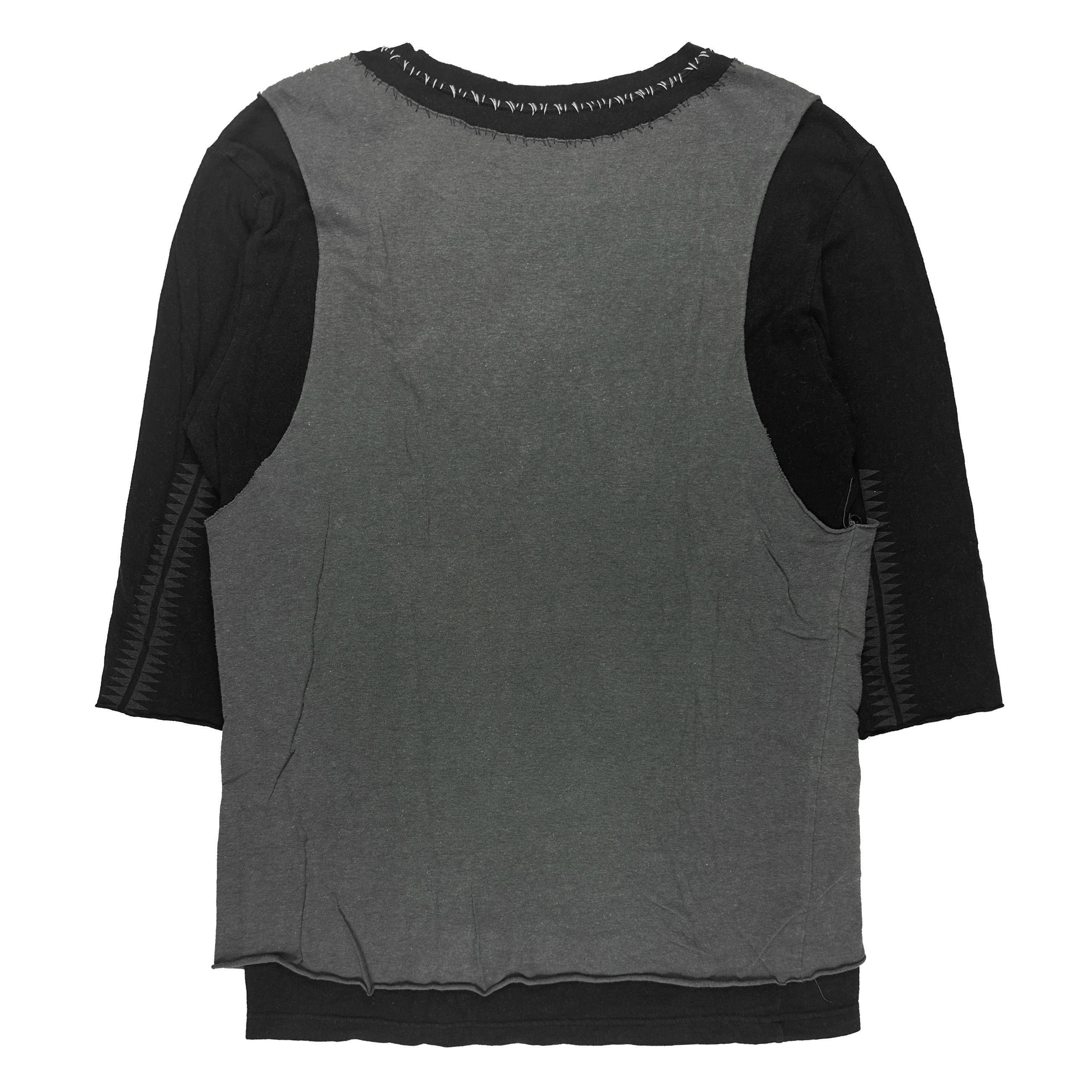Undercover SS03 Black Hybrid 3/4 Sleeve Size US M / EU 48-50 / 2 - 2 Thumbnail