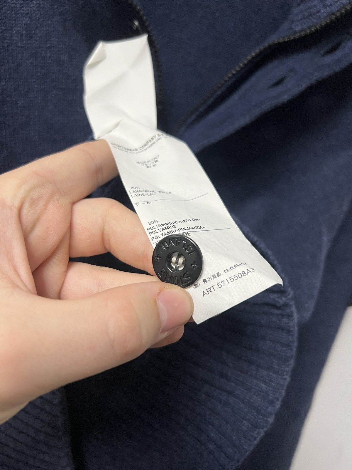 Stone Island Men’s Stone Island 1/3 zip up sweatshirt Size US L / EU 52-54 / 3 - 12 Thumbnail