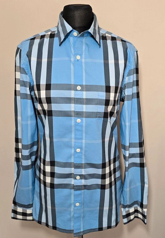 【BURBERRY】SHIRT SS ES24-MW-SIP◆8087637 Checked shirt BURBERRY 8087637 X - Gianni Cuccuini Boutique