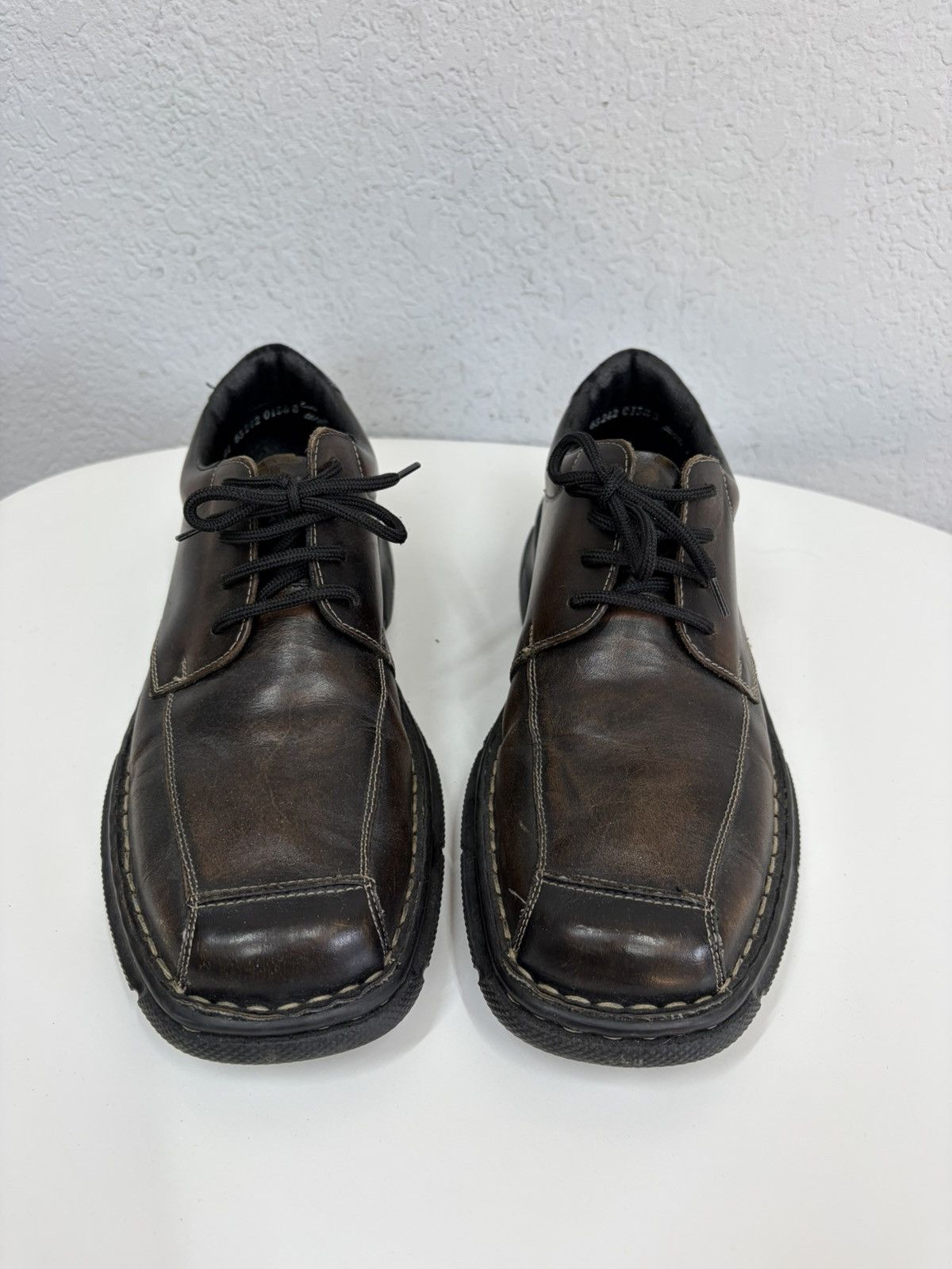 A.S.98 Vintage Italian AS 98 Rick Owens Style Leather Biker Boots Size US 8 / EU 41 - 5 Thumbnail