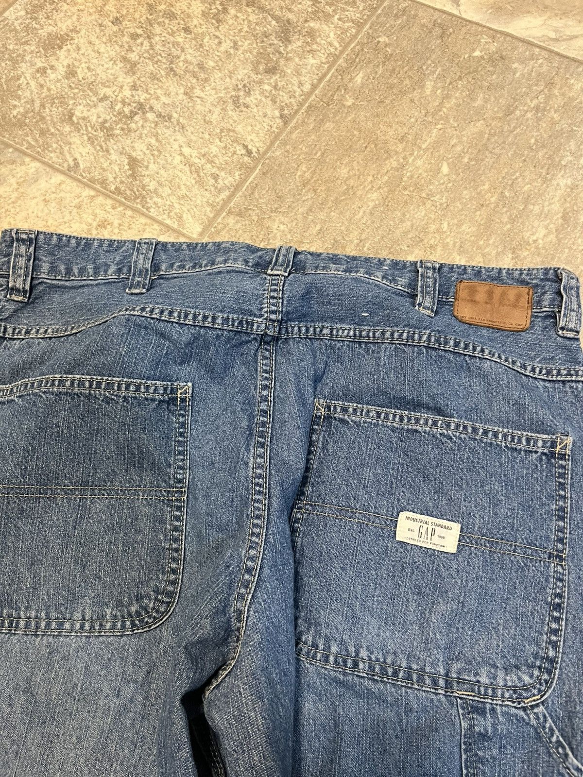 Gap Vintage y2k gap carpenter jeans 36x32 Size US 36 / EU 52 - 3 Thumbnail
