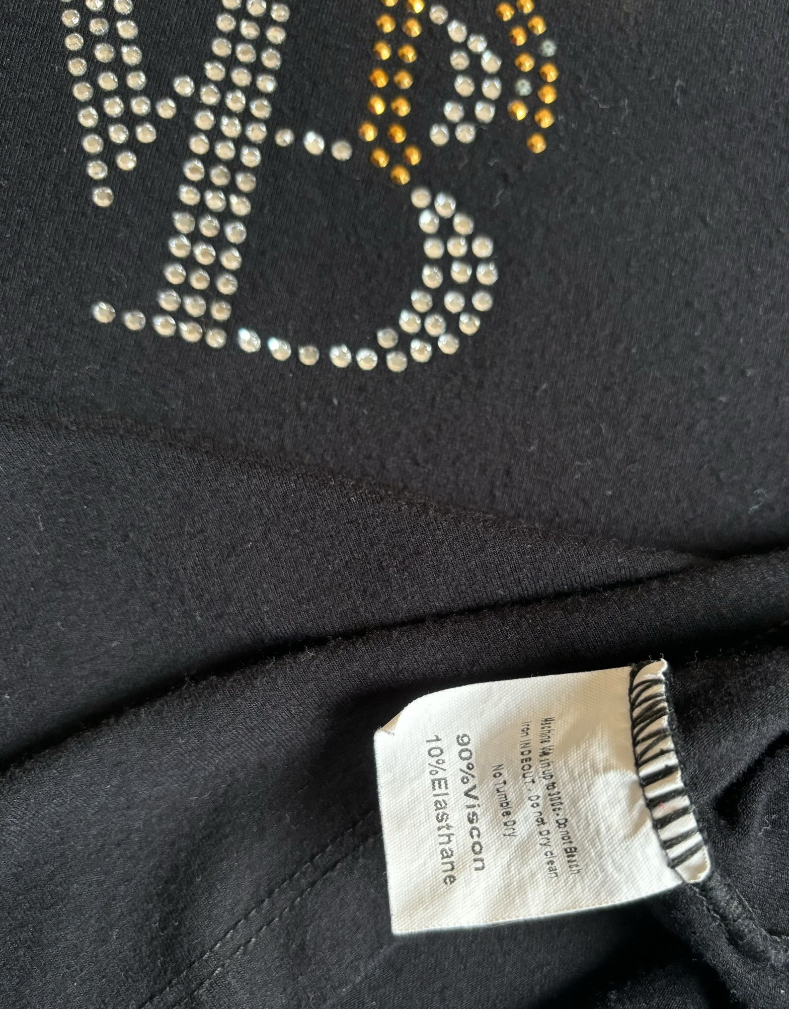 Victoria Beckham Victoria Beckham black blouse gold silver sequins size M Size M / US 6-8 / IT 42-44 - 10 Thumbnail
