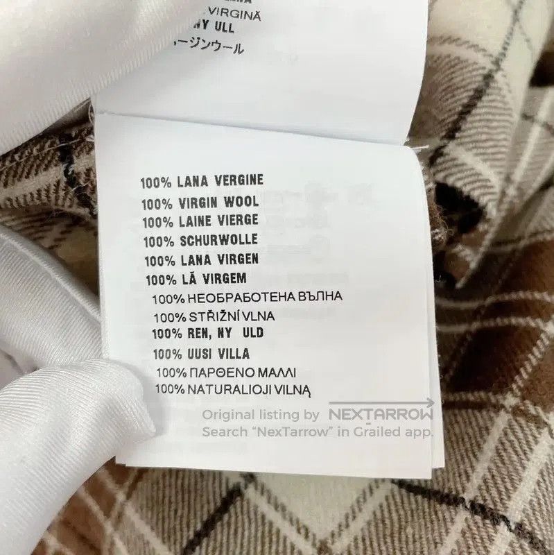 Miu Miu Miu Miu Brown Check Wool Jacket for Women . Size S / US 4 / IT 40 - 9 Thumbnail
