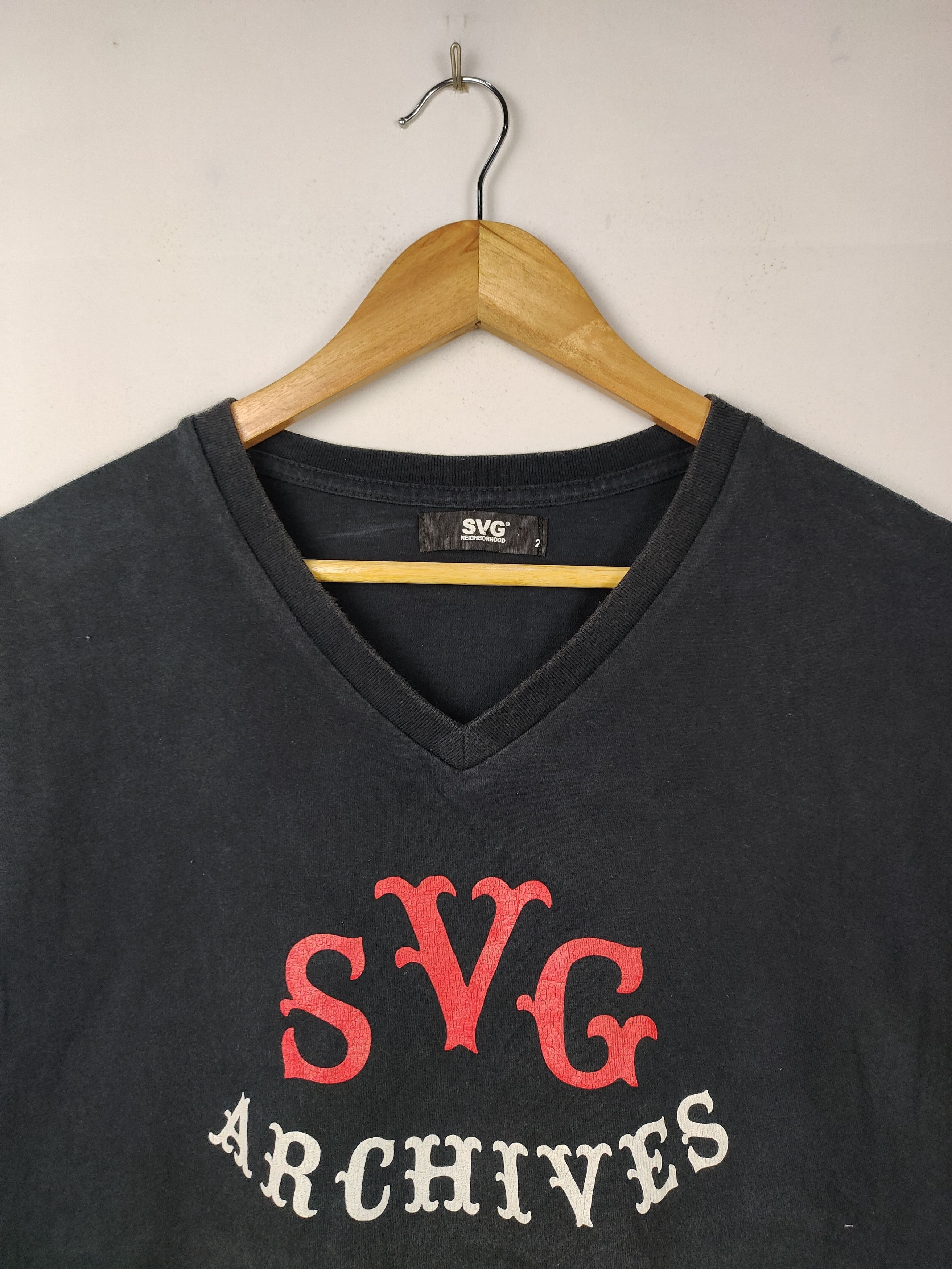 Neighborhood SVG Archives By Neighbourhood V Neck Shirt Size US M / EU 48-50 / 2 - 2 Thumbnail