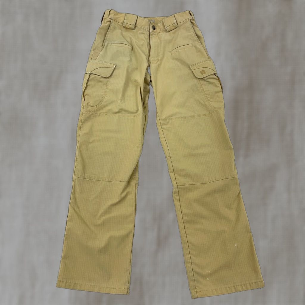 Vintage 5.11 Tactical Cargo Pants Men Brown 32x32 Taclite Pro Combat Rip Stop Cargo Pants 5.11 Tactical Pro Size US 32 / EU 48 - 1 Thumbnail