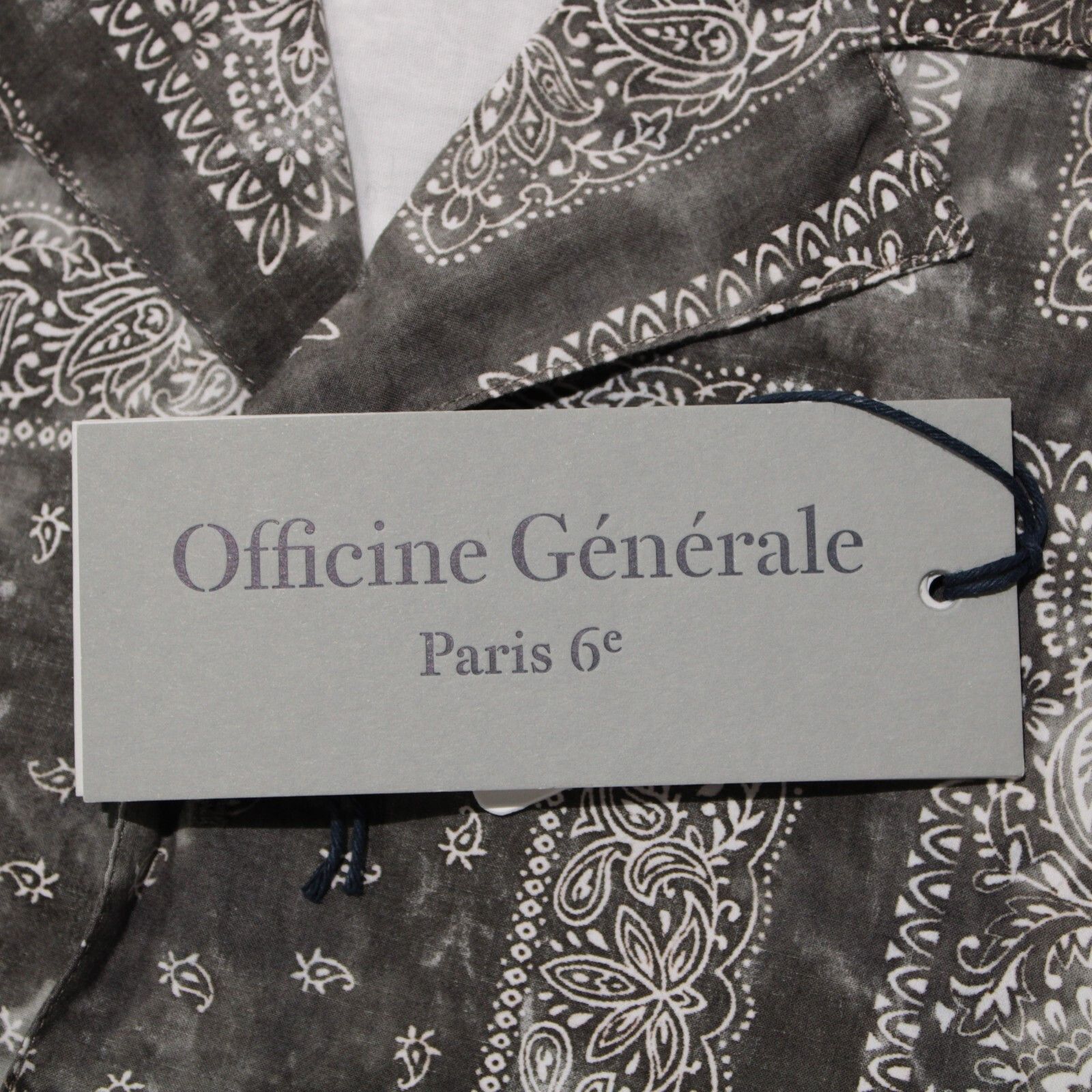 Officine Generale Officine Generale New with tags Shirt Size M US In Gray Size US M / EU 48-50 / 2 - 2 Thumbnail