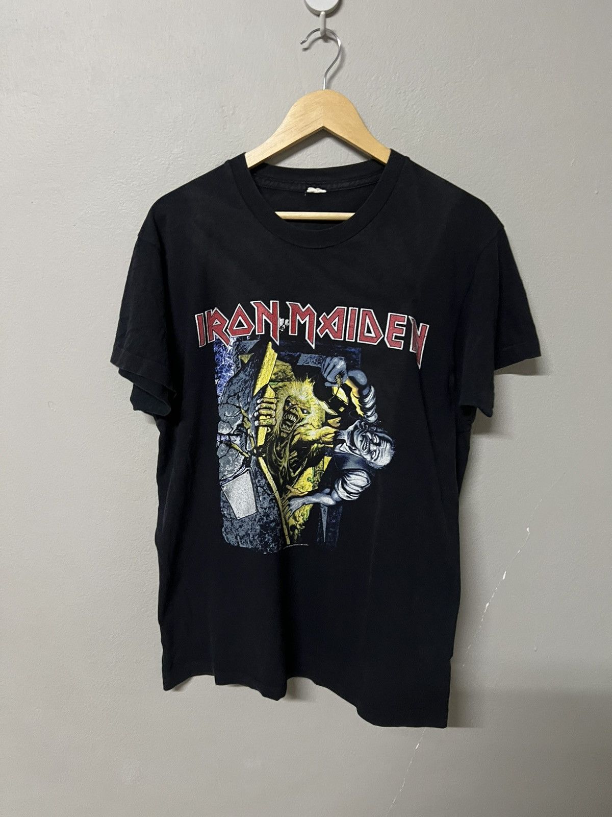 Band Tees Vintage Iron Maiden no prayer on the road 1990 Size US L / EU 52-54 / 3 - 1 Thumbnail
