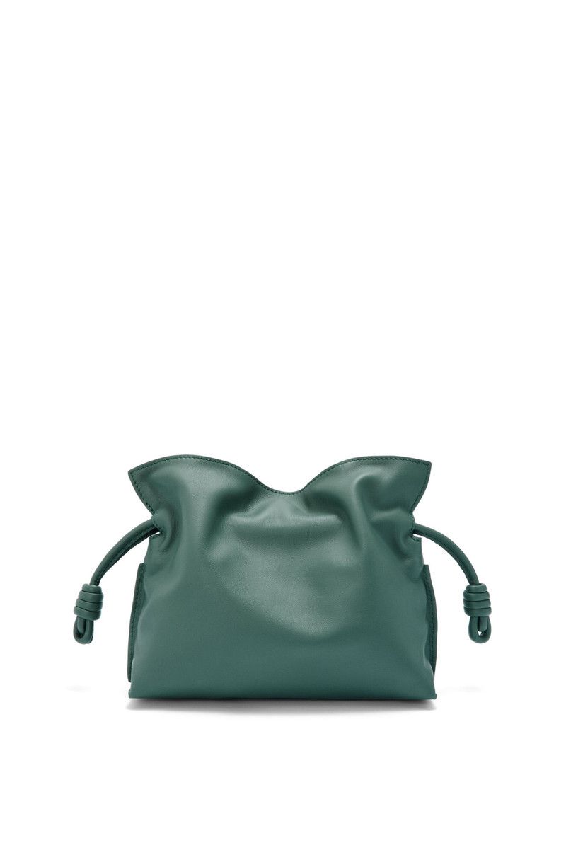 Loewe o1in1g0426 Size: OS/ Mini Flamenco Clutch in Vetiver Size ONE SIZE - 3 Thumbnail