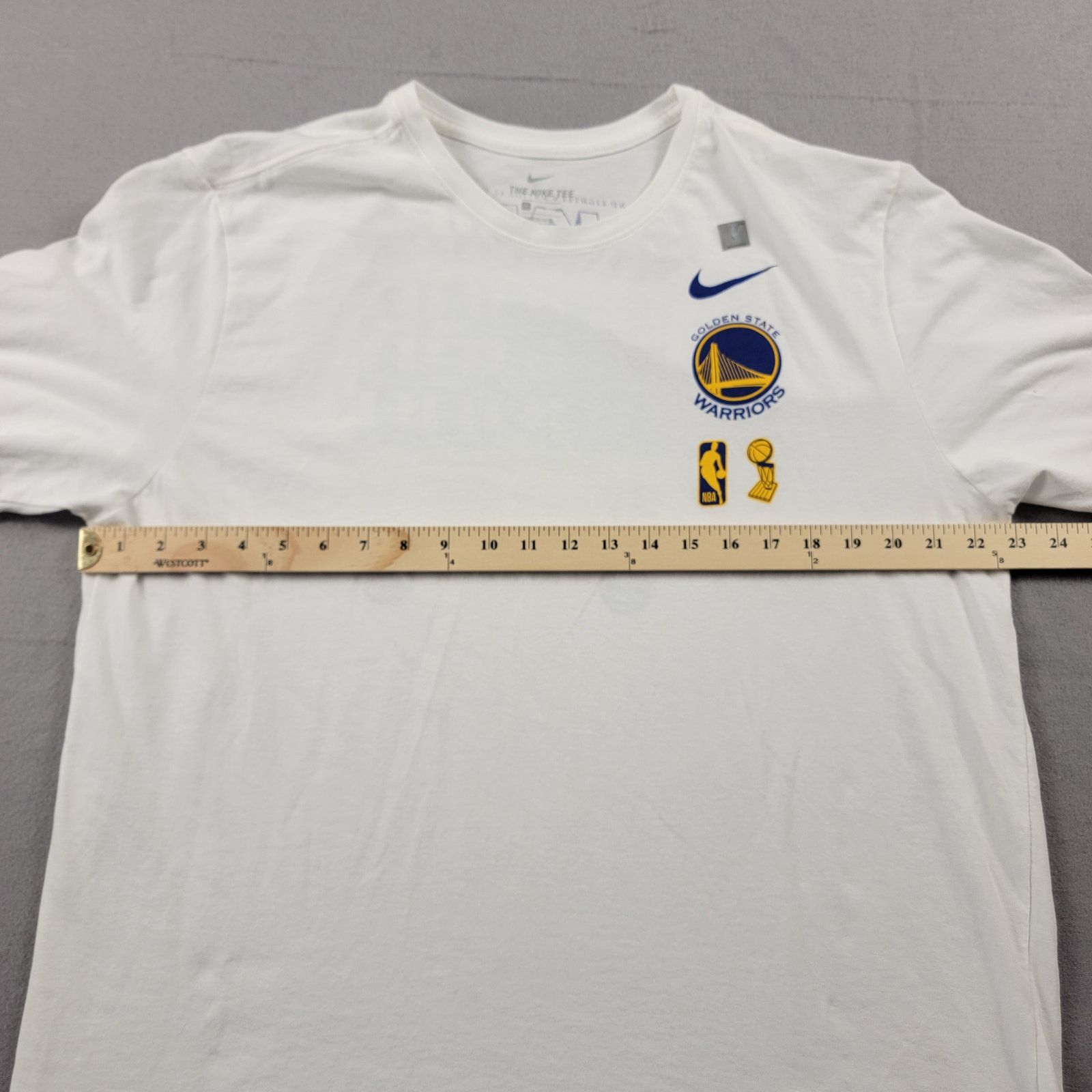 Nike Golden State Warriors 2018 NBA Champs Nike T White Sz XXL Size US XXL / EU 58 / 5 - 8 Thumbnail