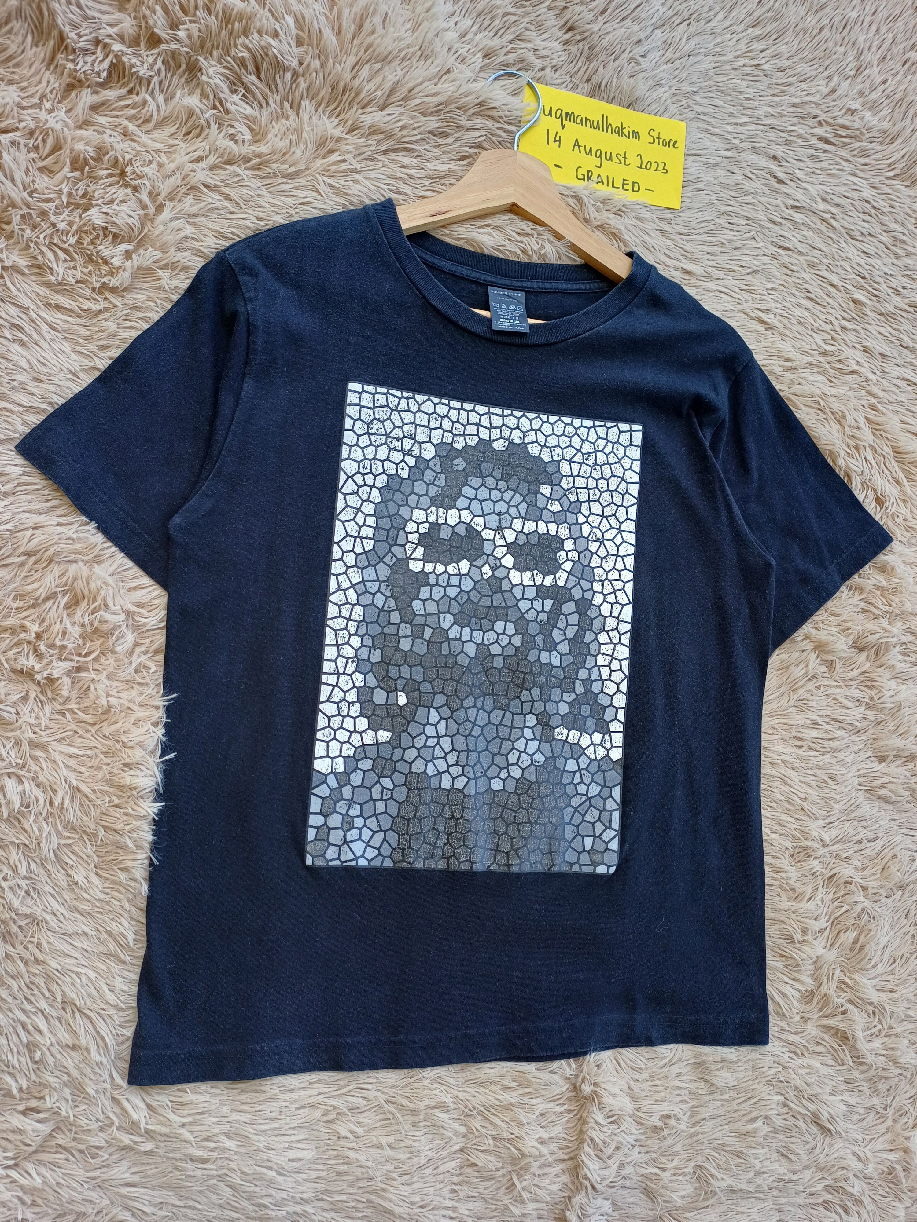 Number (N)ine Rare Number Nine Kurt Cobain Mosaic Tshirt Size US M / EU 48-50 / 2 - 2 Thumbnail