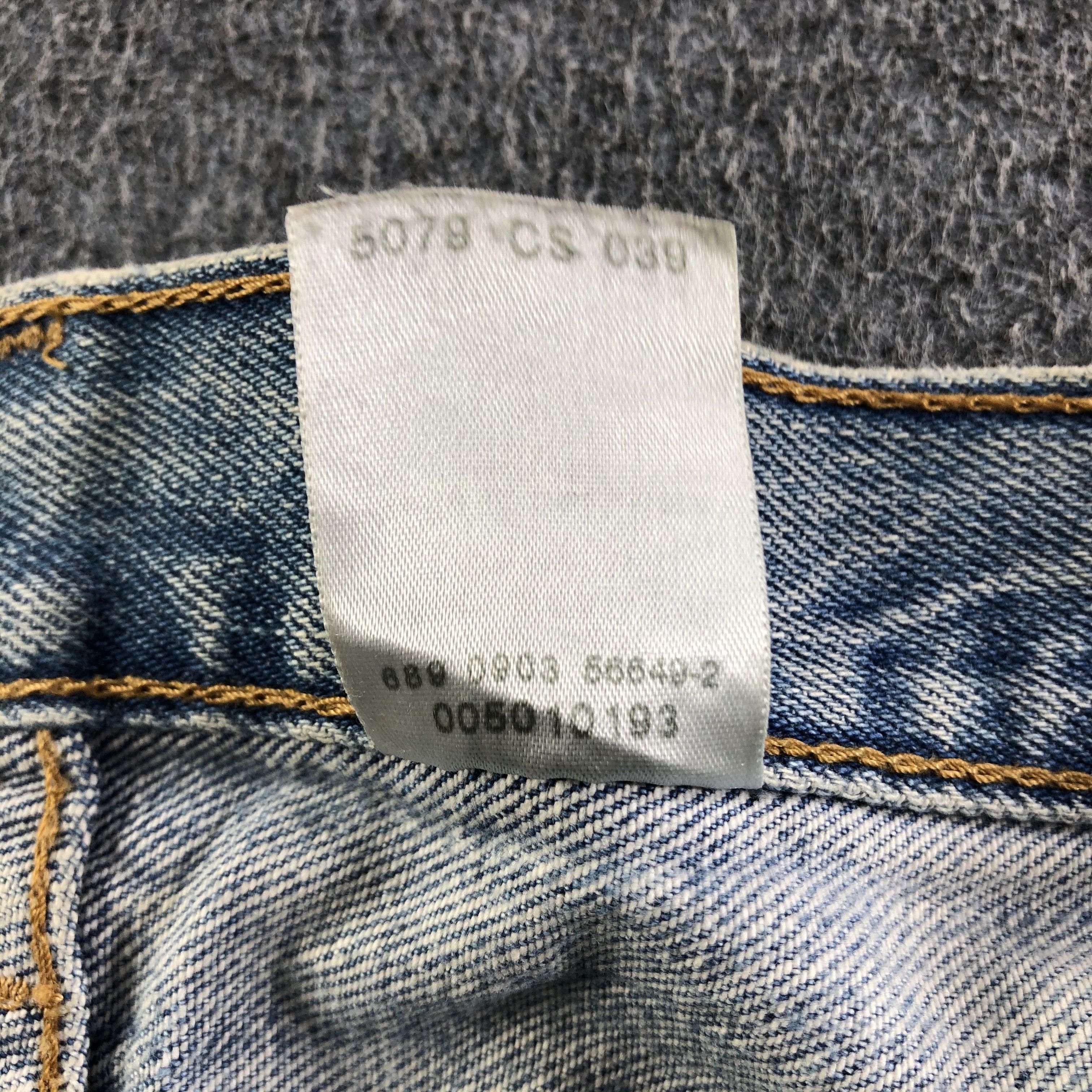 Levi's Vintage 90s Levis 501 Jeans-J3743 Size US 35 - 11 Thumbnail