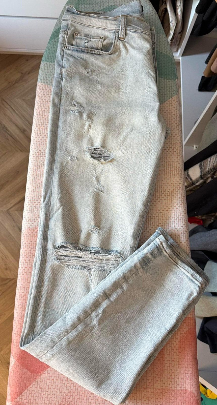 Amiri Amiri Thrasher jeans Size US 34 / EU 50 - 2 Thumbnail