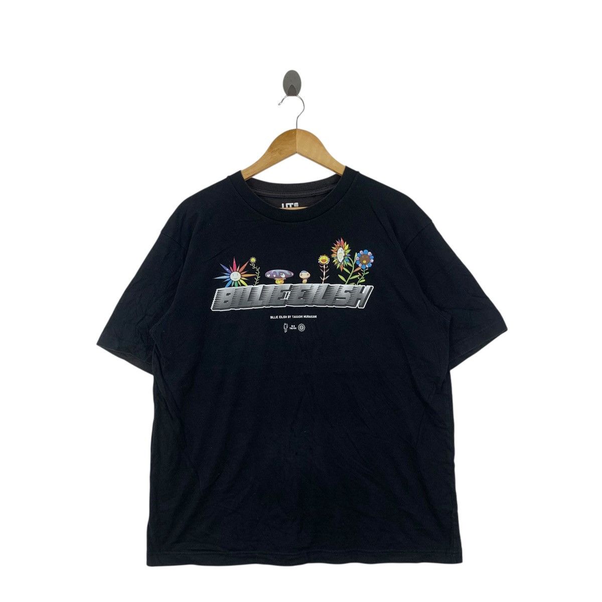 Uniqlo TAKASHI MURAKAMI x UNIQLO x BILLIE EILISH Baggy Tee Shirt Size L / US 10 / IT 46 - 3 Thumbnail