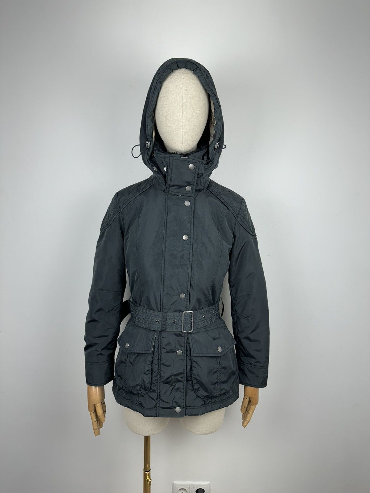 Barbour Women’s Barbour Outlaw Jacket size 6 Size M / US 6-8 / IT 42-44 - 3 Thumbnail