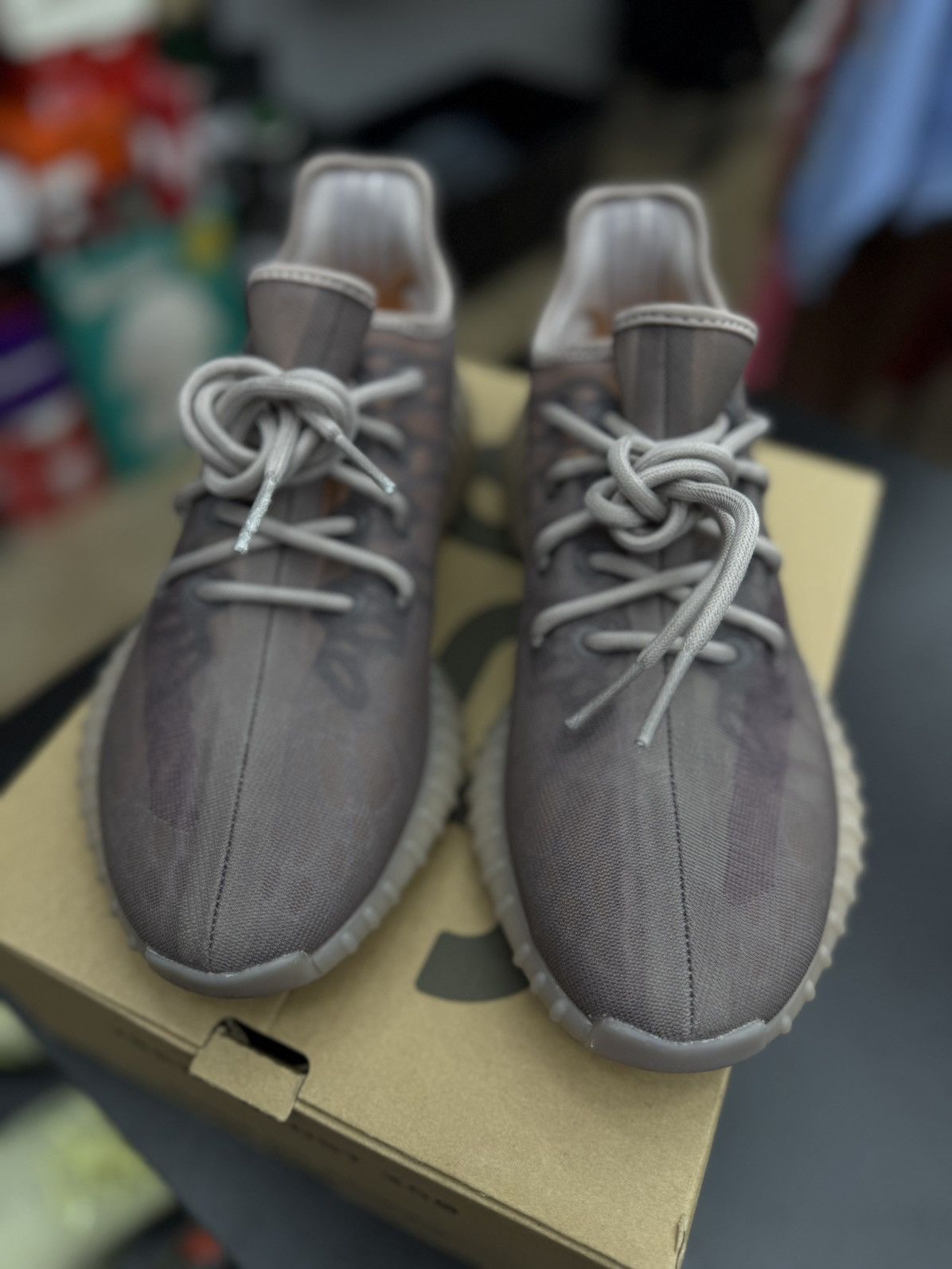 Yeezy Yeezy 350 Mono Mist Grey Size 8 Brand New W Box Size US 8 / EU 41 - 3 Thumbnail