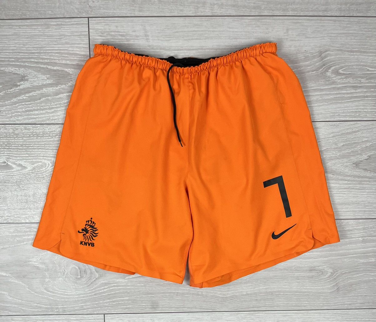 Nike Nike Netherlands Vintage 00s #7 Soccer Player Issue Shorts Size US 36 / EU 52 - 1 Thumbnail