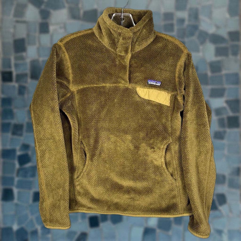 Patagonia Patagonia Re-Tool Snap-T Pullover Jacket Womens M Brown Fleece Pockets Lightweight Regular Long Sleeve Casual Outdoor Hiking Sweatshirt Size M / US 6-8 / IT 42-44 - 1 Thumbnail