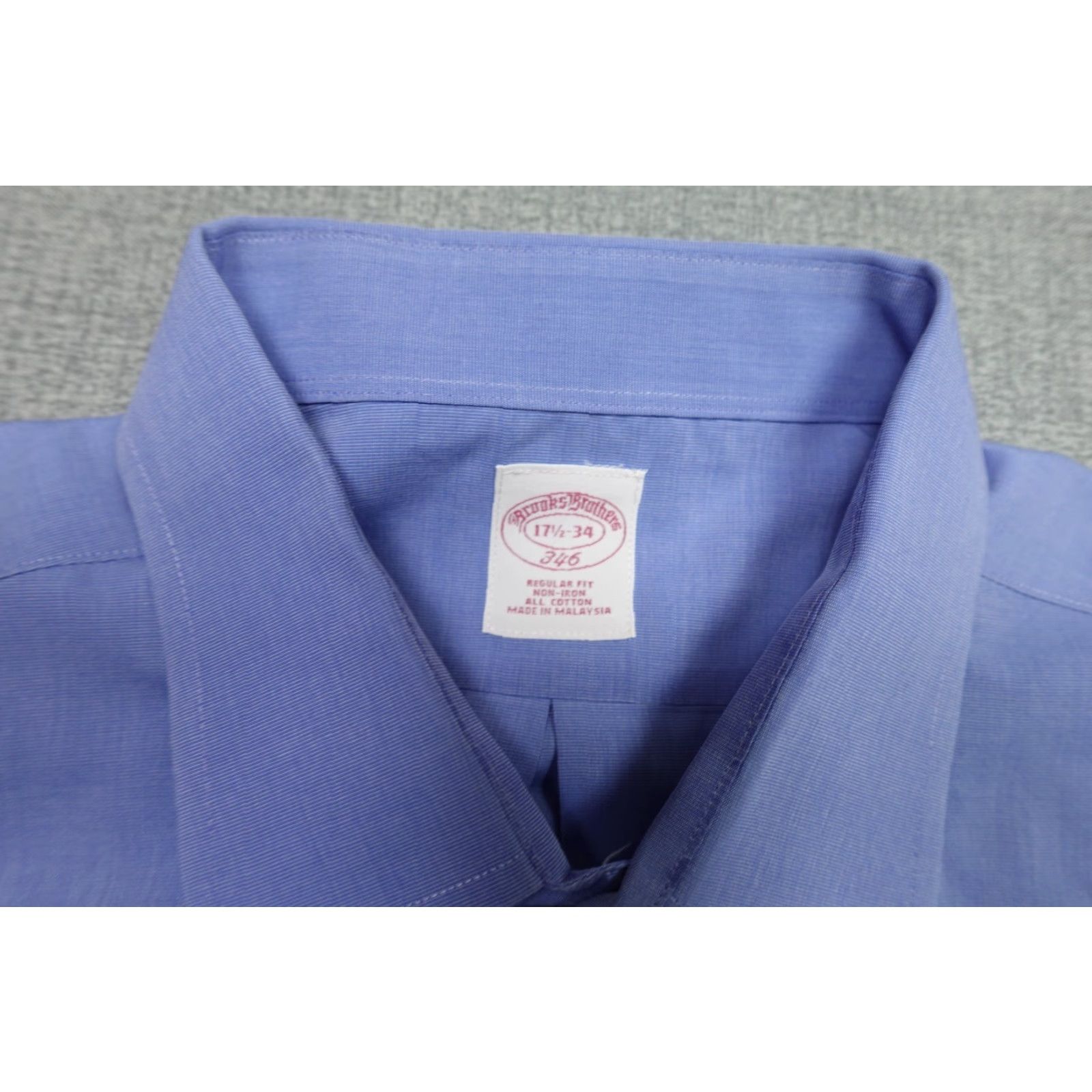 Brooks Brothers Brooks Brothers Button-Up Shirt Mens 17.5 34 Blue Regent French Cuff 346 Button-Down Check Men's Regular Blue Silk? Size US XXL / EU 58 / 5 - 2 Thumbnail