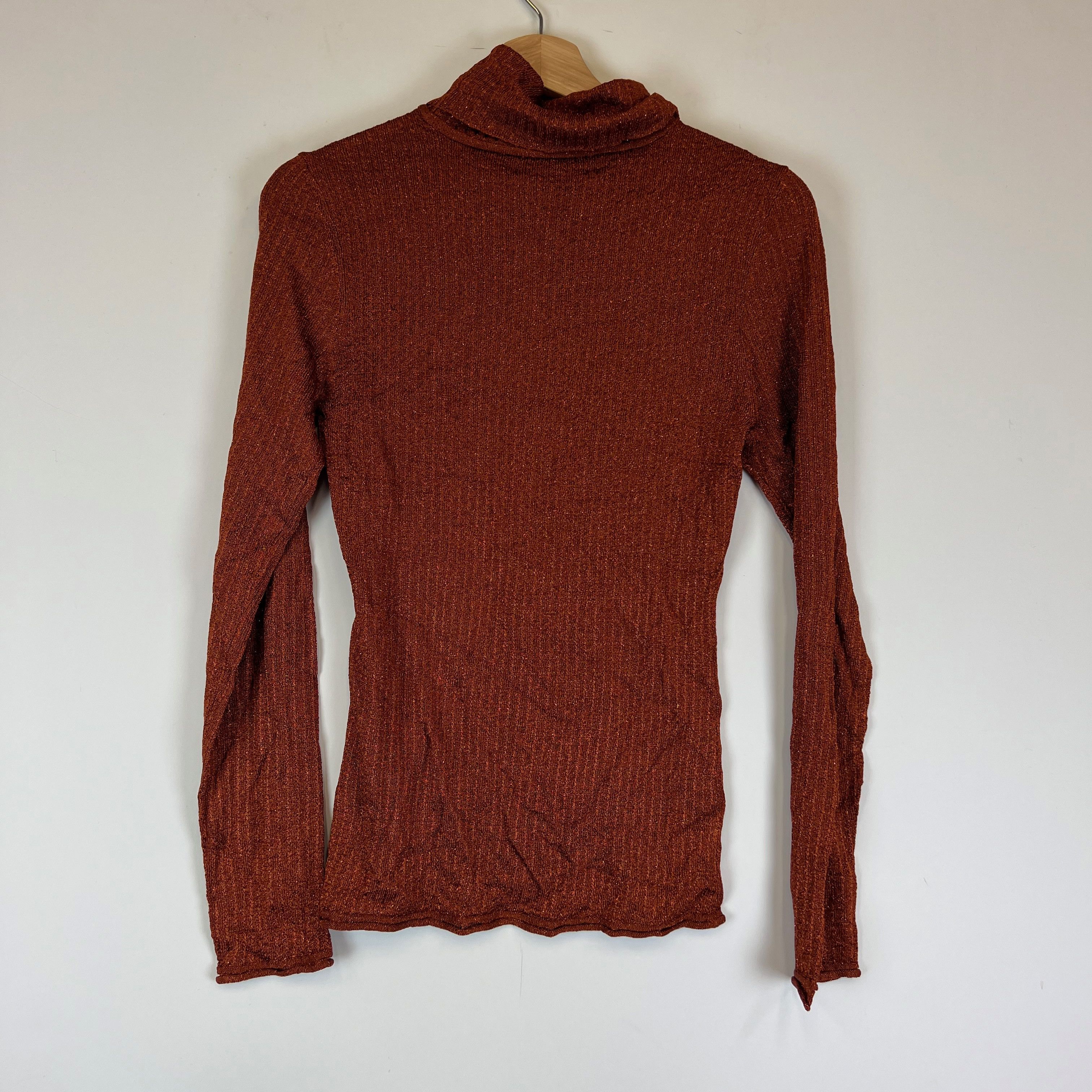 Alice + Olivia NEW Alice And Olivia Billi Slim Turtleneck Size M / US 6-8 / IT 42-44 - 4 Thumbnail
