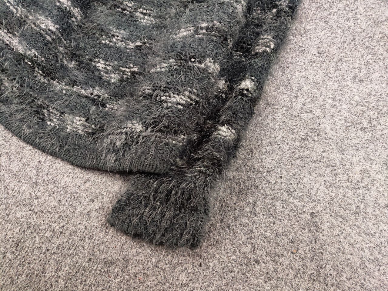 If Six Was Nine Fur Sweater Yohji Yamamoto Junya Watanabe Playboi Carti Styl Size US L / EU 52-54 / 3 - 5 Thumbnail