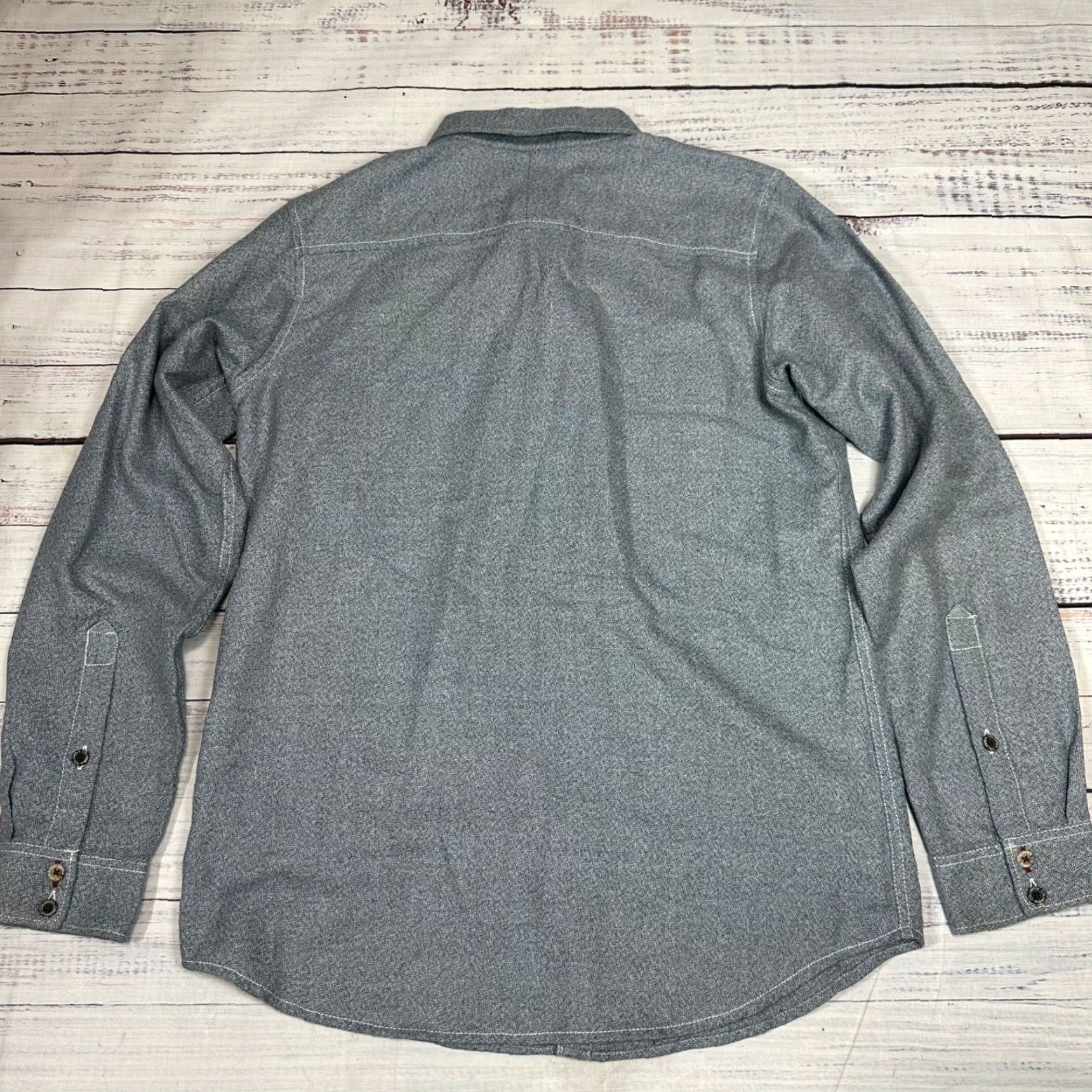 Vintage Columbia Mens Button-Up Long Sleeve Shirt M Blue 100% Cotton Collared Shirt Size US M / EU 48-50 / 2 - 4 Thumbnail