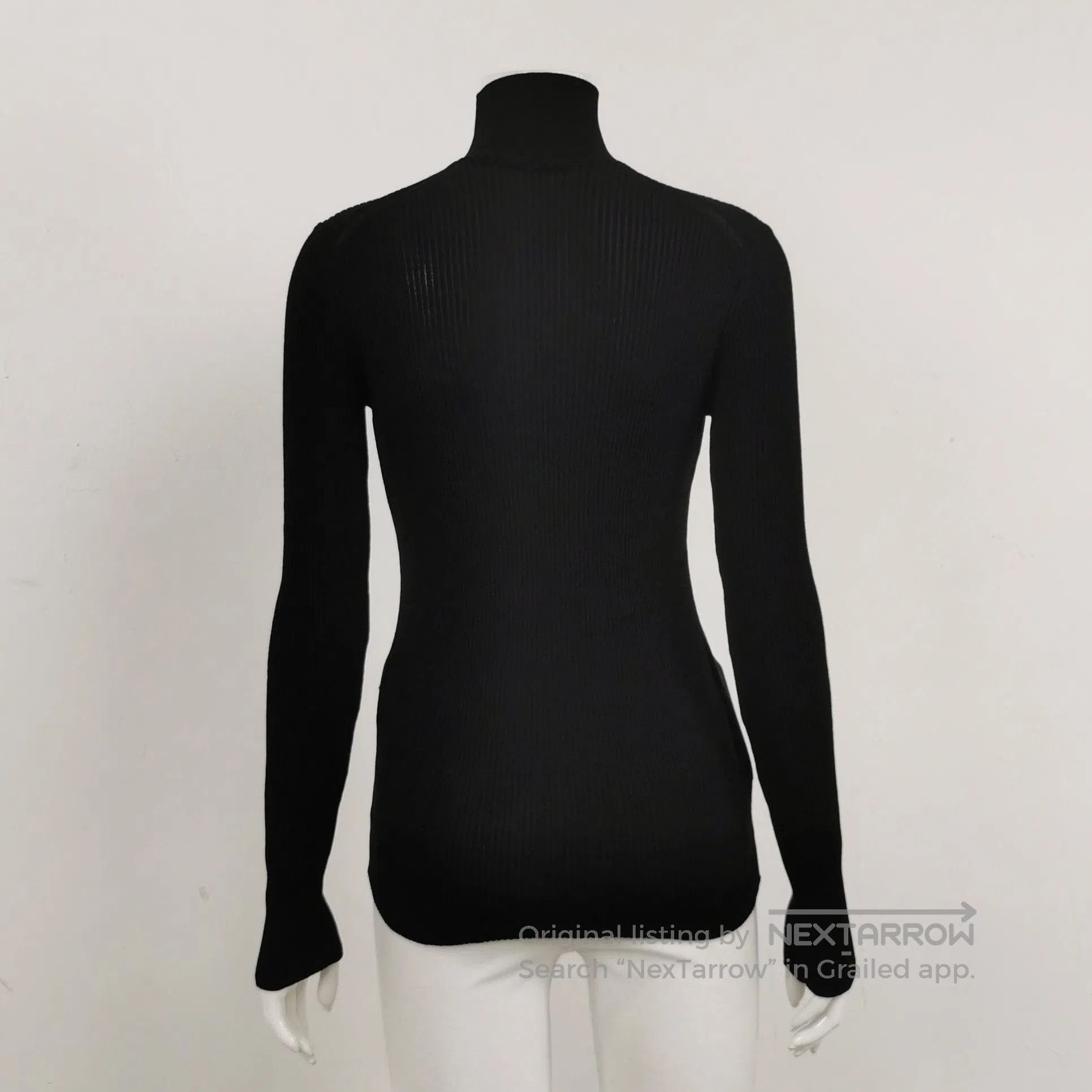 Prada Prada Black Wool Turtleneck Sweater Size 38 . Size S / US 4 / IT 40 - 2 Thumbnail