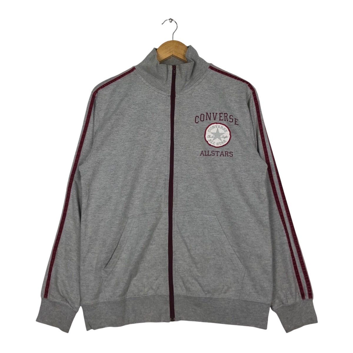 Converse × Vintage Converse Sweater Vintage Long Sleeve Rare Small Size US M / EU 48-50 / 2 - 1 Thumbnail