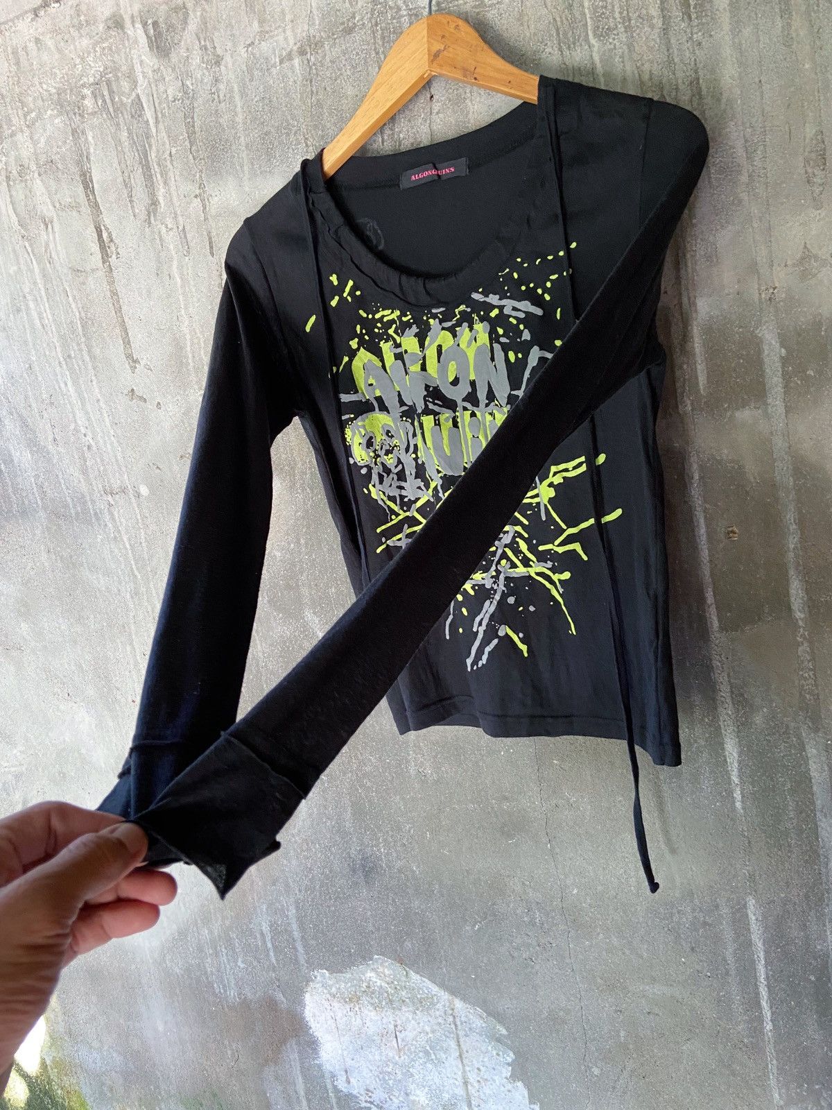 Japanese Brand ALGONQUINS ART WORK DESIGN LONG SLEEVE Size US S / EU 44-46 / 1 - 10 Thumbnail