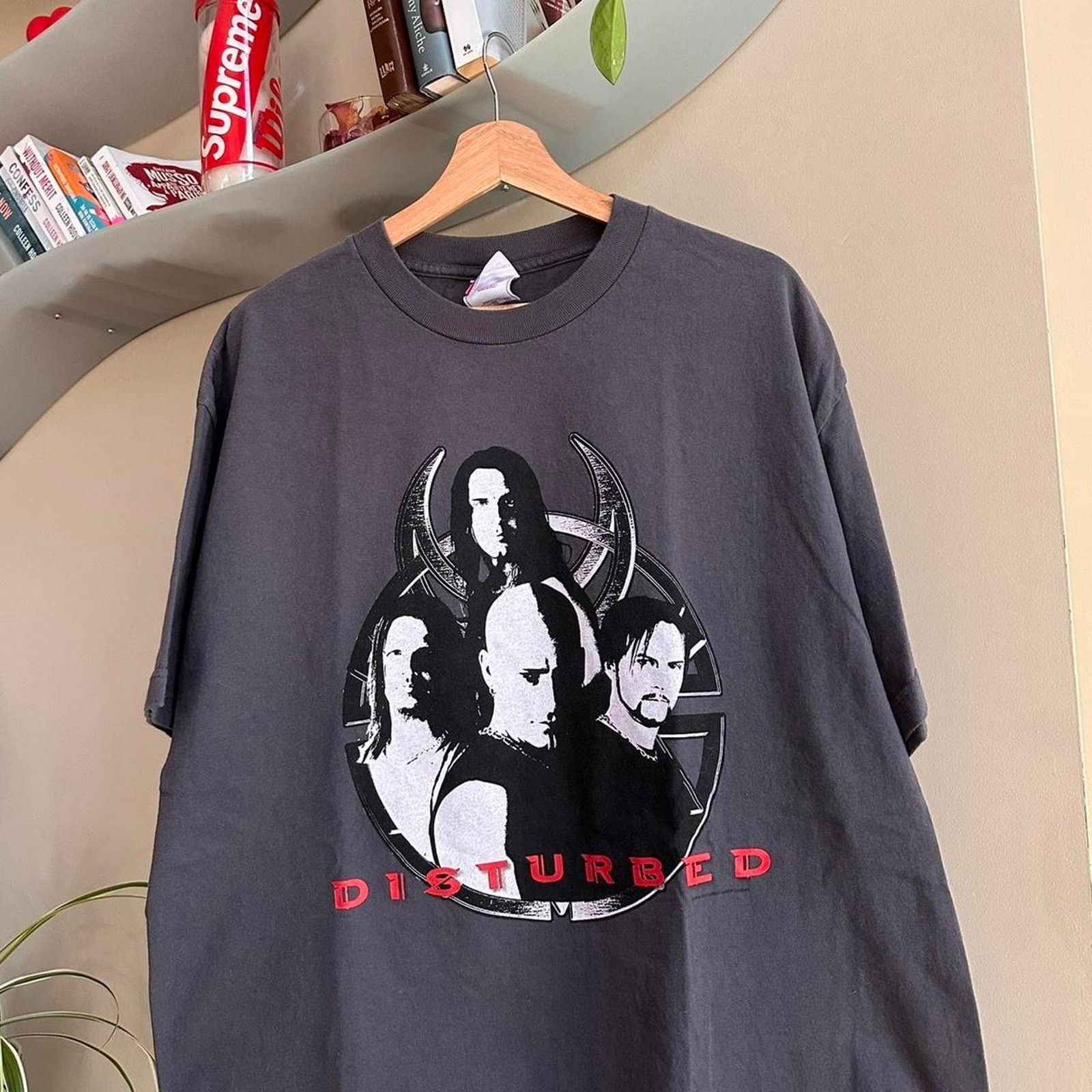 Metallica × Vintage Vintage 2002 Disturbed Band Shirt Size US XL / EU 56 / 4 - 2 Thumbnail