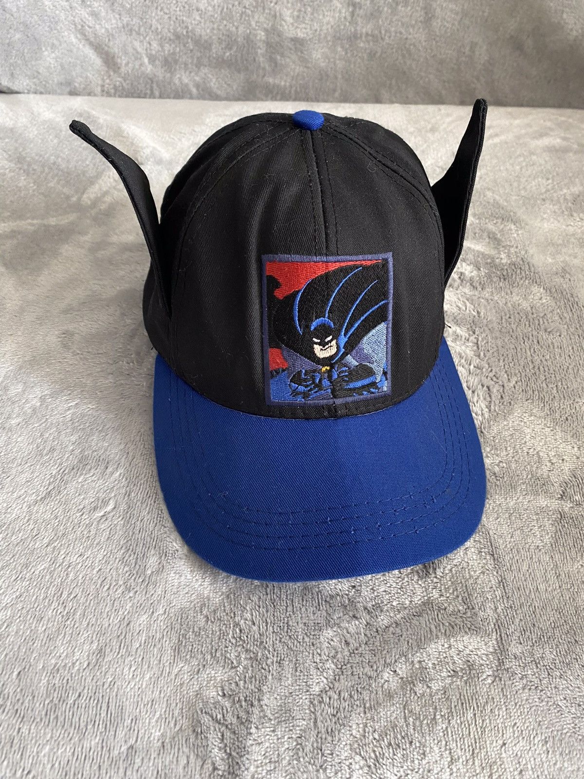 DC Comics × Vintage Vintage Batman Black Cap DC 90s Size ONE SIZE - 2 Thumbnail