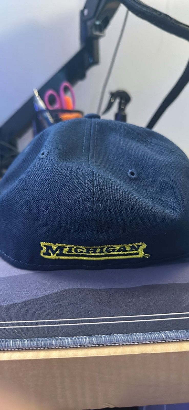 New Era University of Michigan “1989 NCAA Crossover” Hat 7 1/4 Size ONE SIZE - 3 Thumbnail