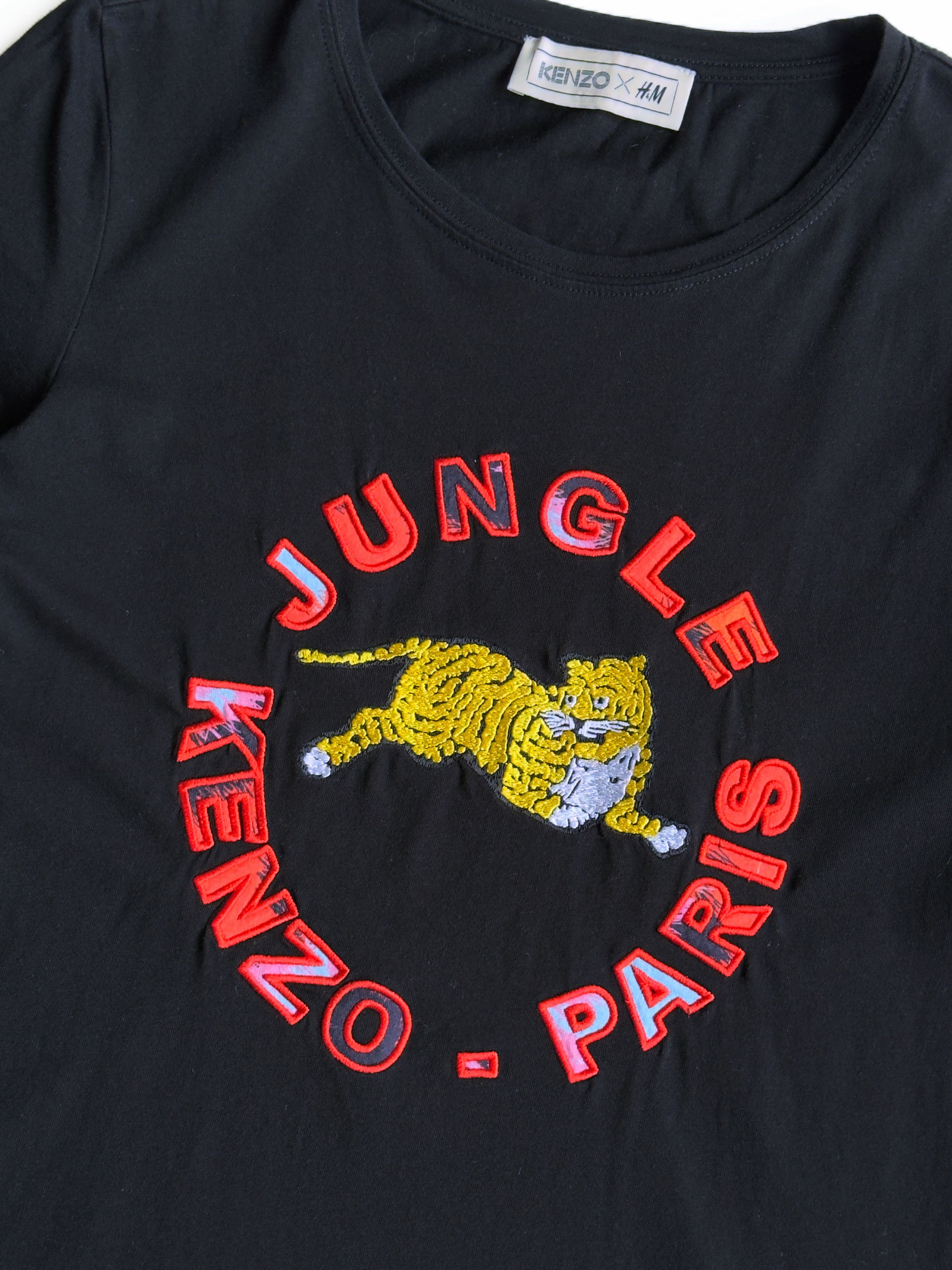 Kenzo Kenzo x H&M Tiger T-shirt S-M Size US S / EU 44-46 / 1 - 2 Thumbnail