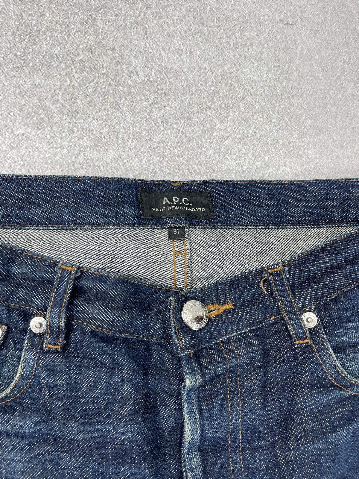 A.P.C. A.P.C. Petit New Standart Japanese Selvedge Denim Jeans Size US 31 - 8 Thumbnail