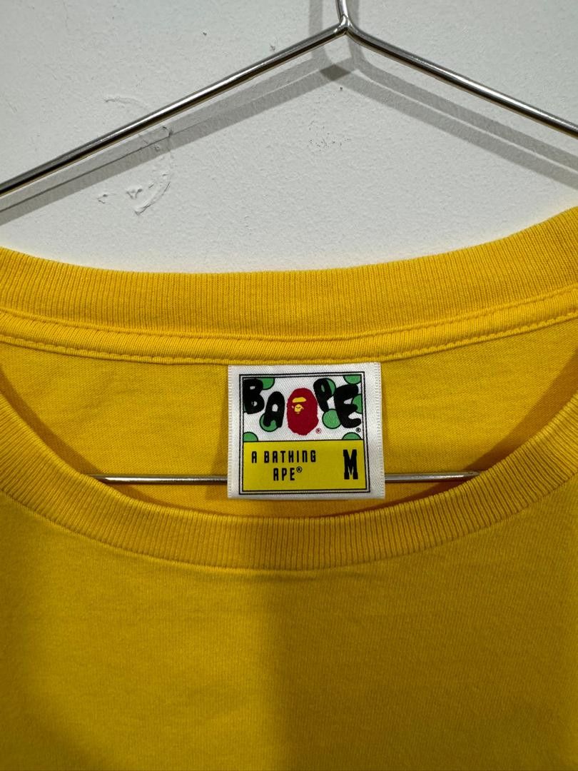 Bape Bape Yellow Tee Size US M / EU 48-50 / 2 - 6 Thumbnail