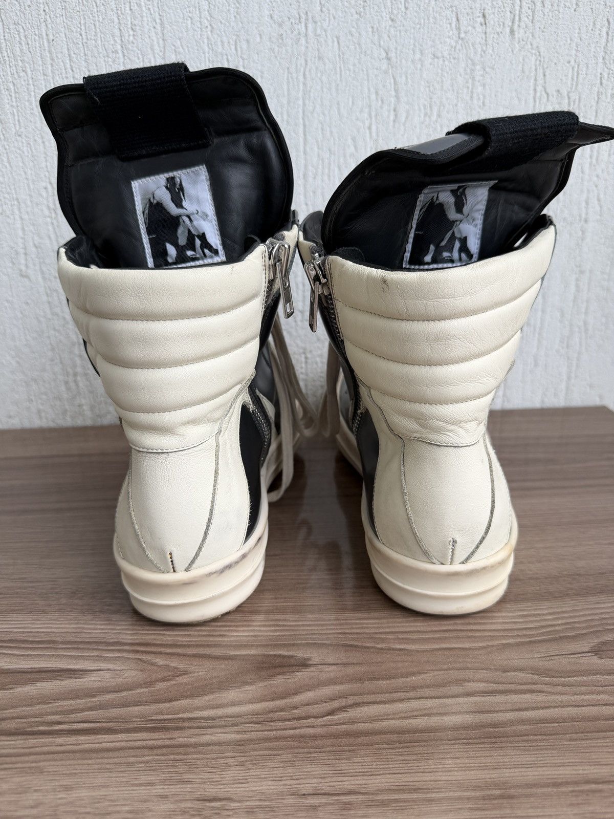 Rick Owens E15 metallic silver Geobasket Size US 10 / EU 43 - 23 Thumbnail