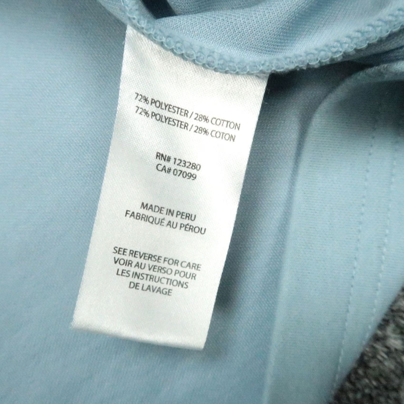 TravisMathew Travis Mathew Pullover Mens Large Blue Chest Stripe Quarter Zip Performance Size US L / EU 52-54 / 3 - 4 Thumbnail