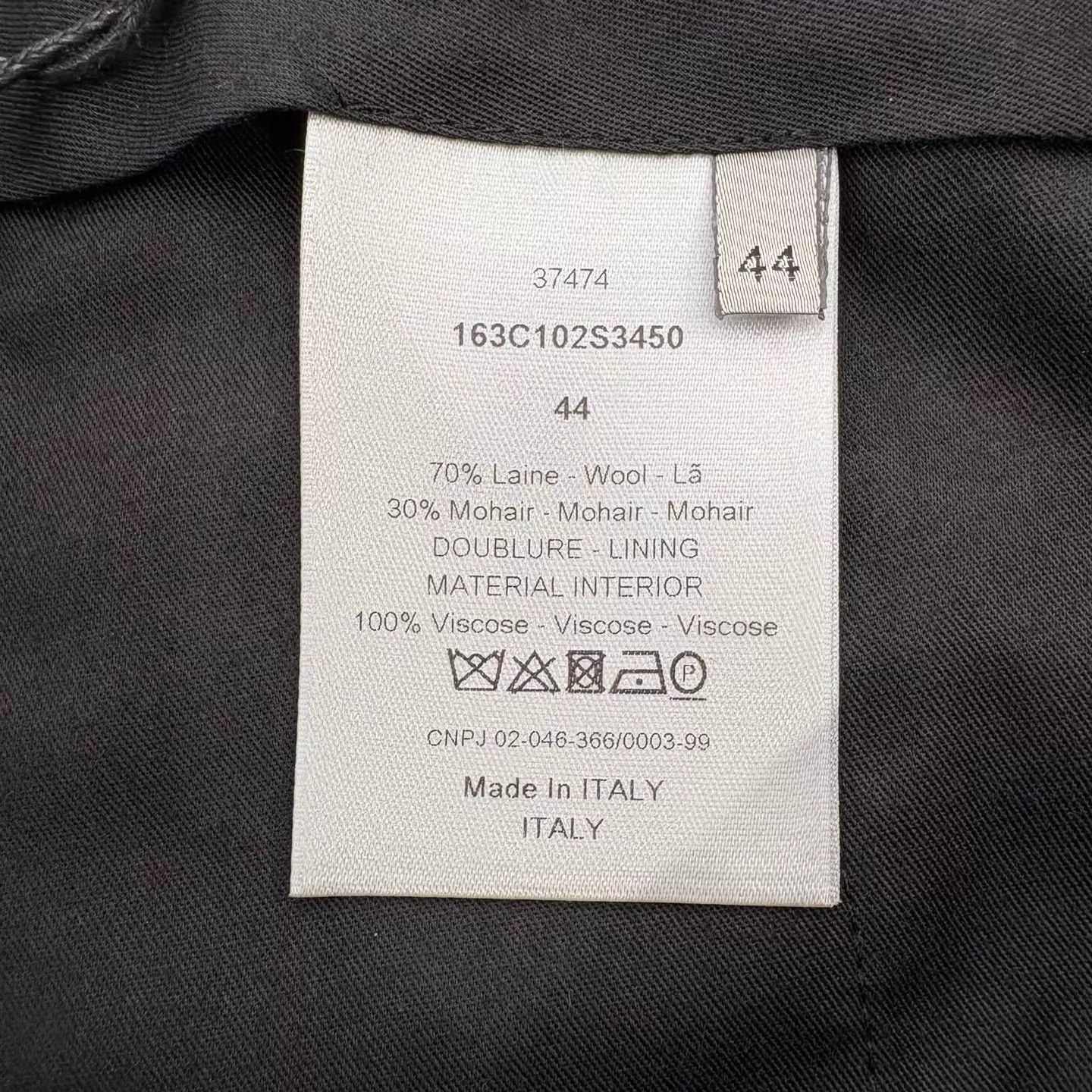 Dior Dior Black Casual 9-Cropped Trousers 44 Size US 28 / EU 44 - 3 Thumbnail