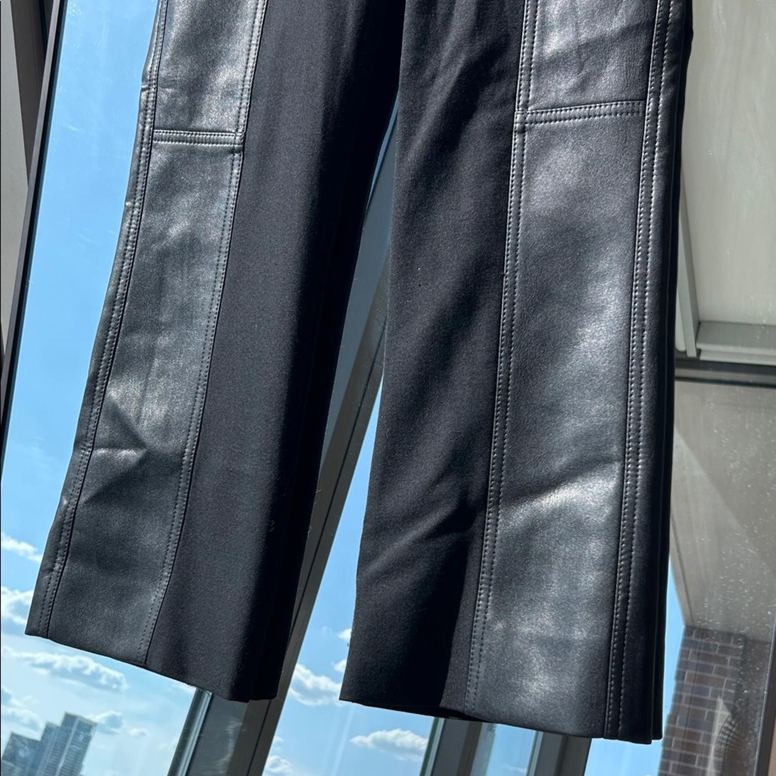 Designer Jonathan Simkhai Black Trousers Size 25" / US 0 / IT 36 - 4 Thumbnail
