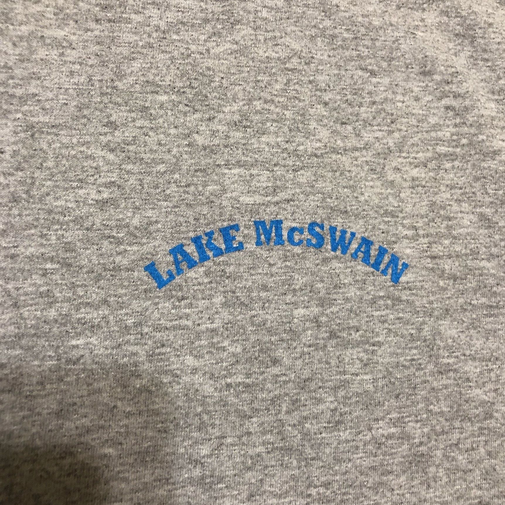 Vintage VINTAGE Port and Company T-Shirt Unisex Adults Lake McSwain California Spring Trout Fishing Derby Gray M Size US M / EU 48-50 / 2 - 2 Thumbnail