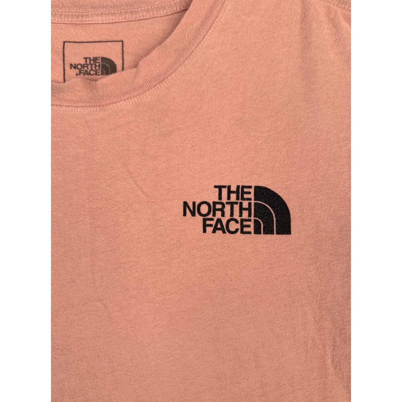 The North Face The North Face Shirt Men Medium Pink Short Sleeve Crew Neck 100% Cotton Logo Breathable Regular Fit Mens Size US M / EU 48-50 / 2 - 6 Thumbnail