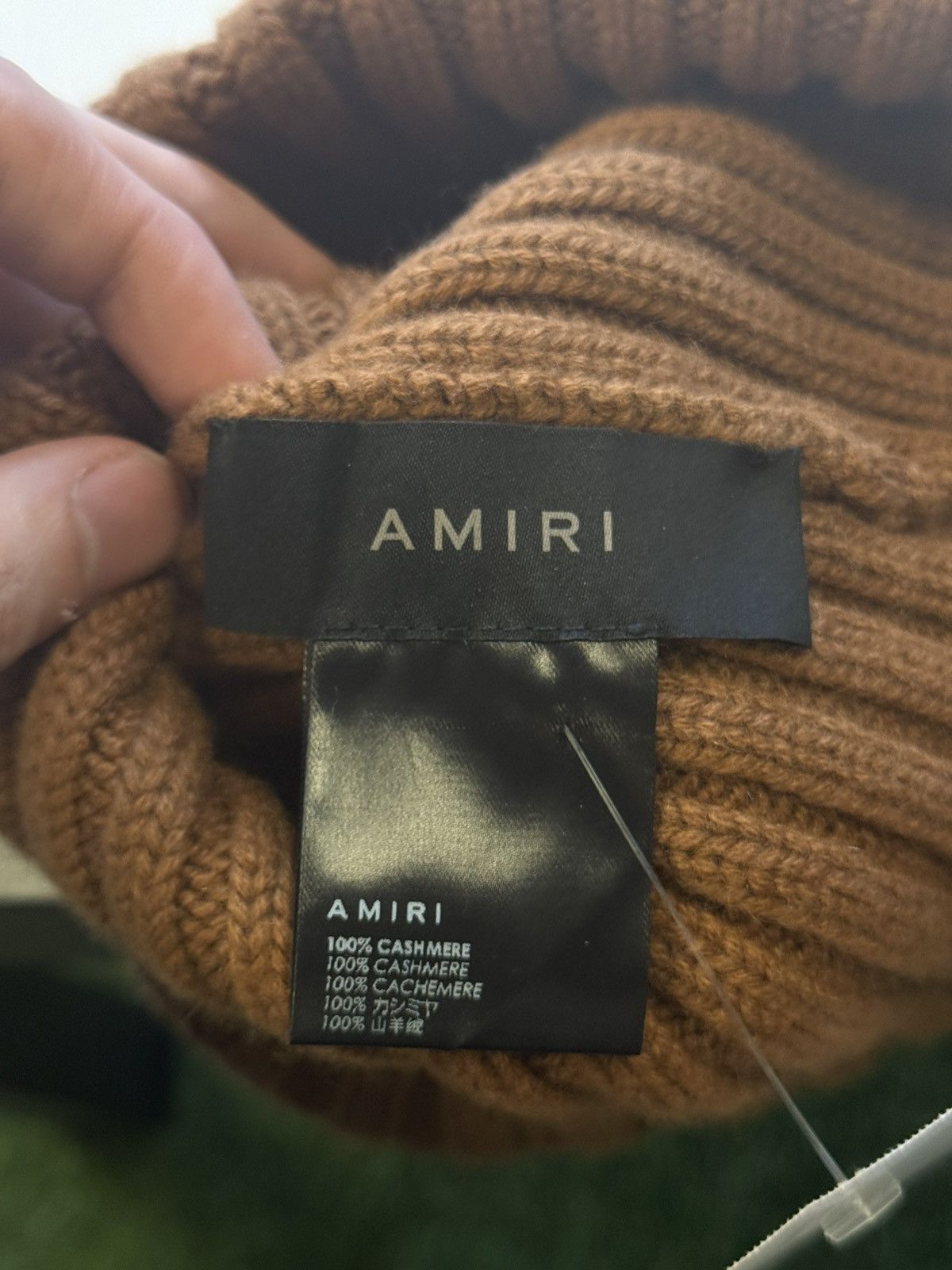 Amiri Amiri Beanie Brown New With Tags $390 Retail Size ONE SIZE - 7 Thumbnail