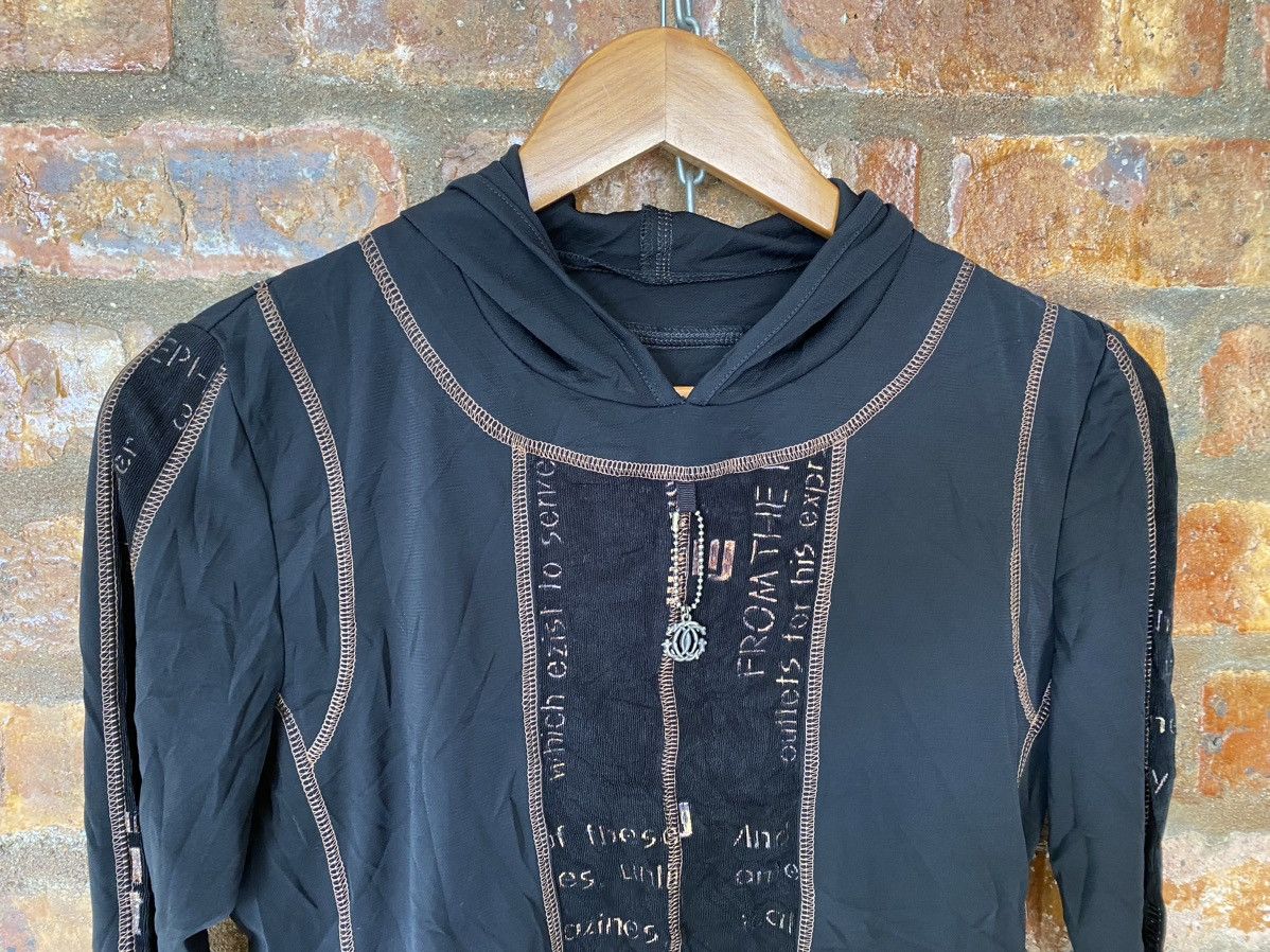 If Six Was Nine × Japanese Brand × Shellac 1990s Meunier Japan Anarcy Poem contra stitch Size S / US 4 / IT 40 - 3 Thumbnail
