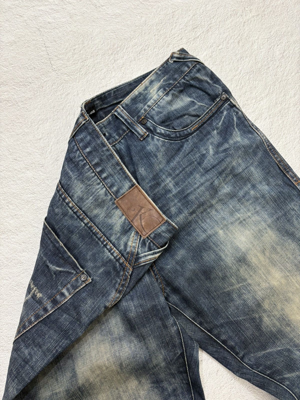 Hysteric Glamour 2000s koolhas japan acid wash denim y2k style Size US 34 / EU 50 - 5 Thumbnail