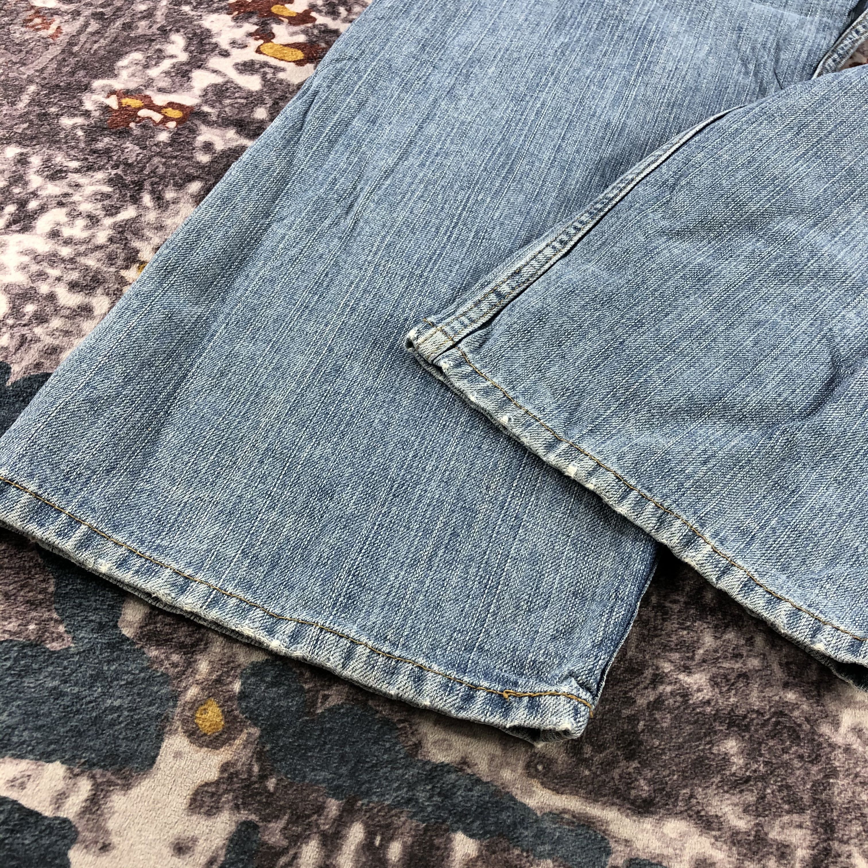 Levi's Vintage Blue Wash Levis 501 Jeans-JM2961 Size US 40 / EU 56 - 4 Thumbnail