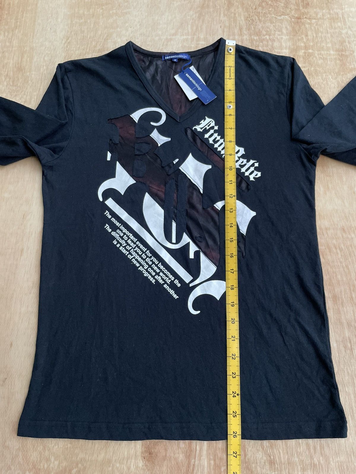 If Six Was Nine × Japanese Brand × semanticdesign Semanticdesign Longsleeve Ifisixwasnine Size US M / EU 48-50 / 2 - 8 Thumbnail