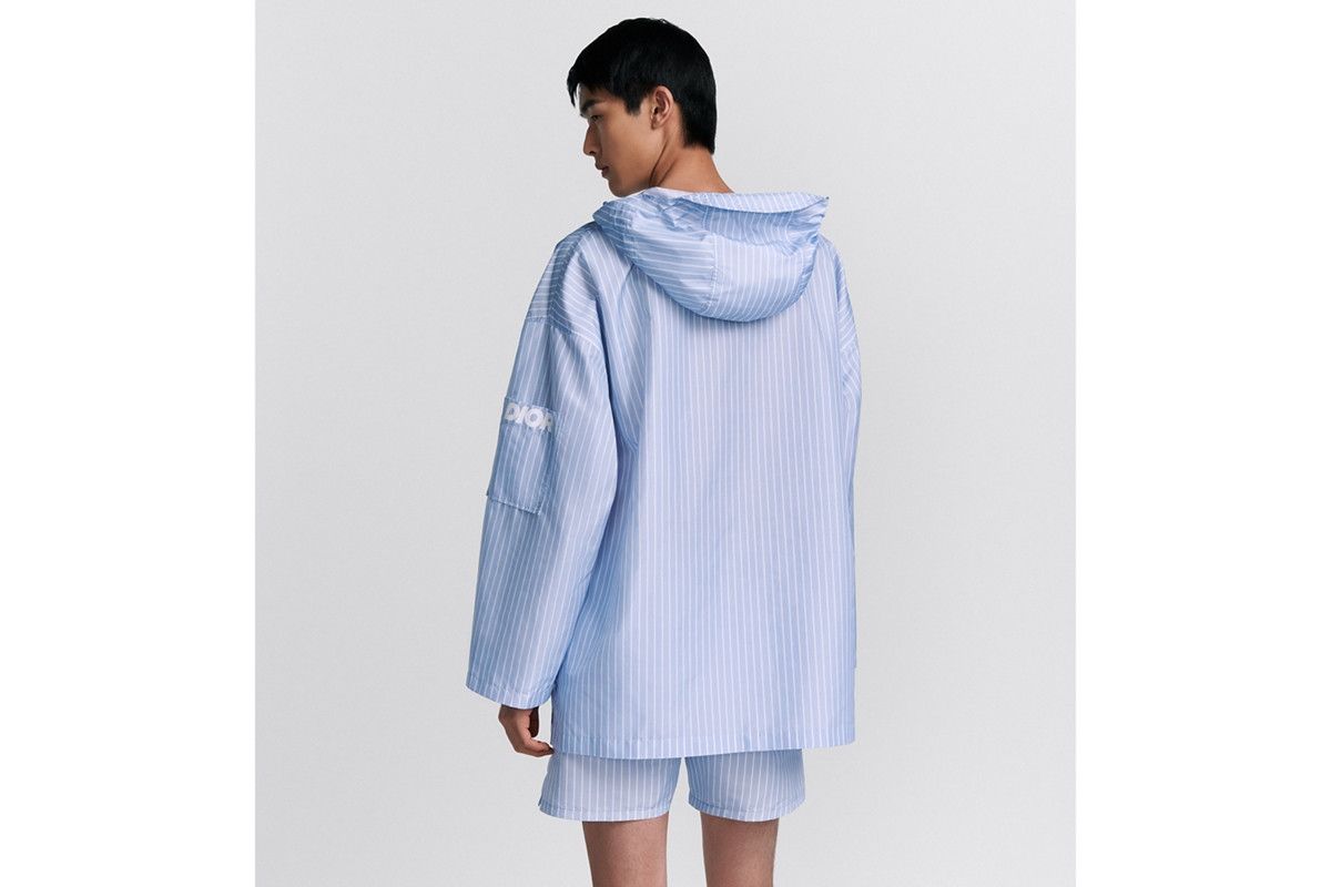Dior o1bcso1str0226 Hooded Shirt in Blue Parley Size US XL / EU 56 / 4 - 6 Thumbnail