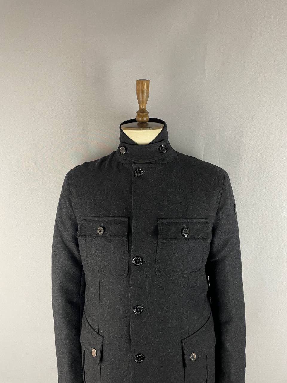 Moncler Moncler Navy Coat Trench Jacket 3 size Size US M / EU 48-50 / 2 - 2 Thumbnail