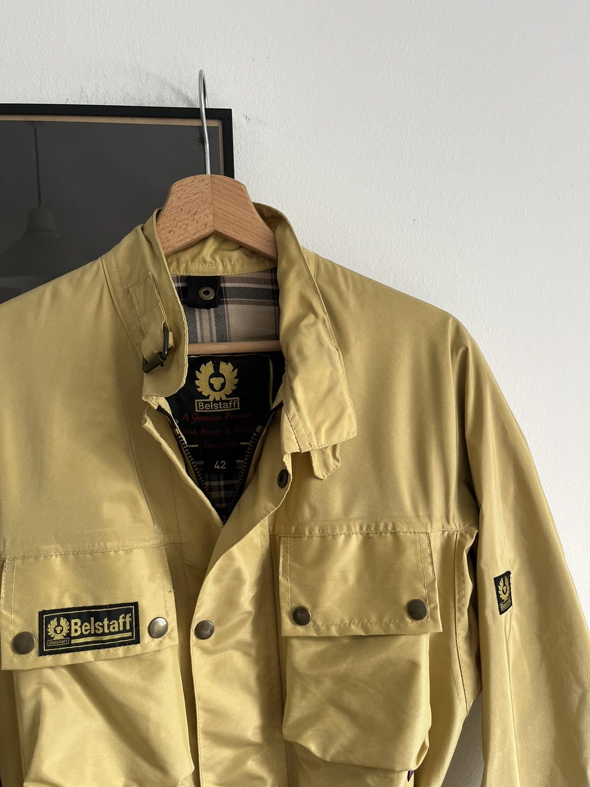 Belstaff × Vintage Belstaff vintage Biker Nylon Jacket Size US XS / EU 42 / 0 - 2 Thumbnail