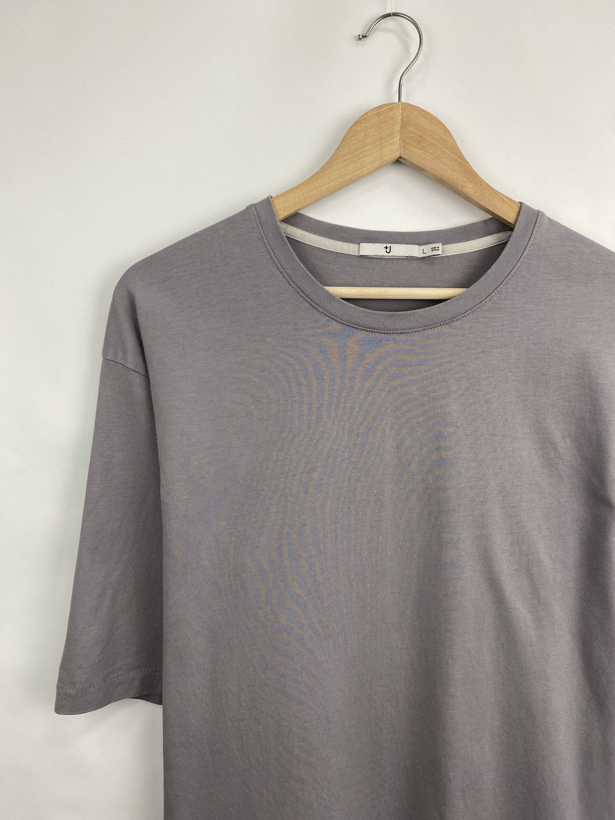 Jil Sander × Uniqlo Jil Sander Uniqlo +J Basic Grey T-Shirt Rare Retro Hype Y2K Size US L / EU 52-54 / 3 - 2 Thumbnail