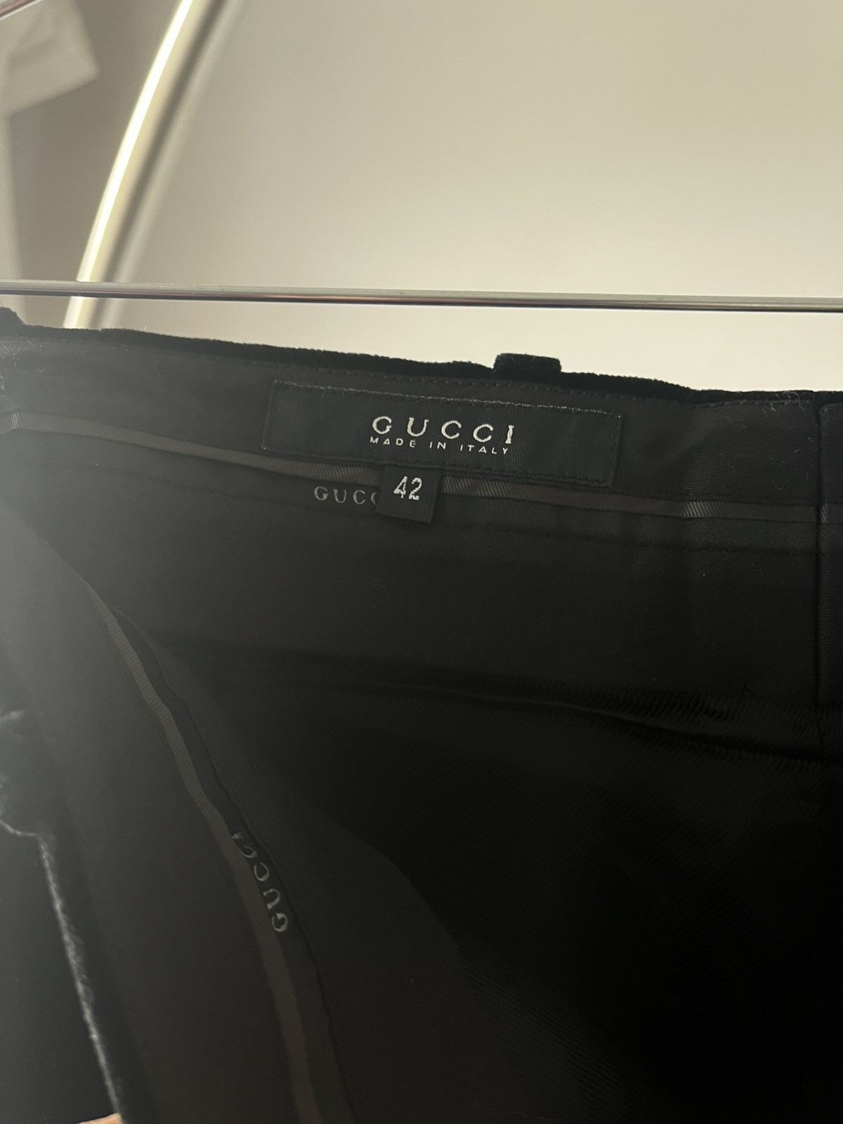 Gucci Gucci tom ford black pants Size 28" / US 6 / IT 42 - 3 Thumbnail